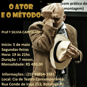 Curso: O Ator e o Método – com prática de montagem