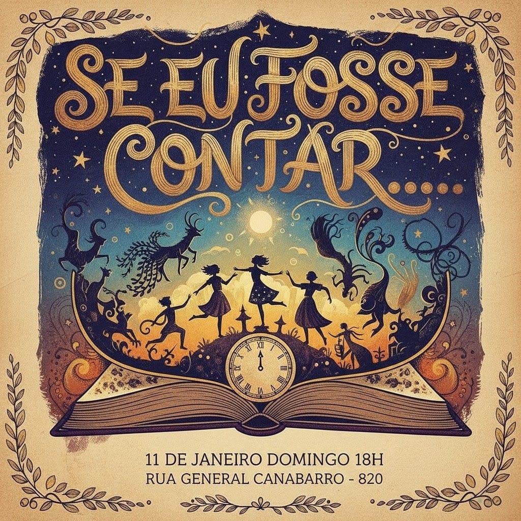 SE EU FOSSE CONTAR... 11/01 às 18h 1 SE EU FOSSE CONTAR... 11/01 às 18h