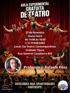 cia de teatro contemporâneo aulas para adolescentes